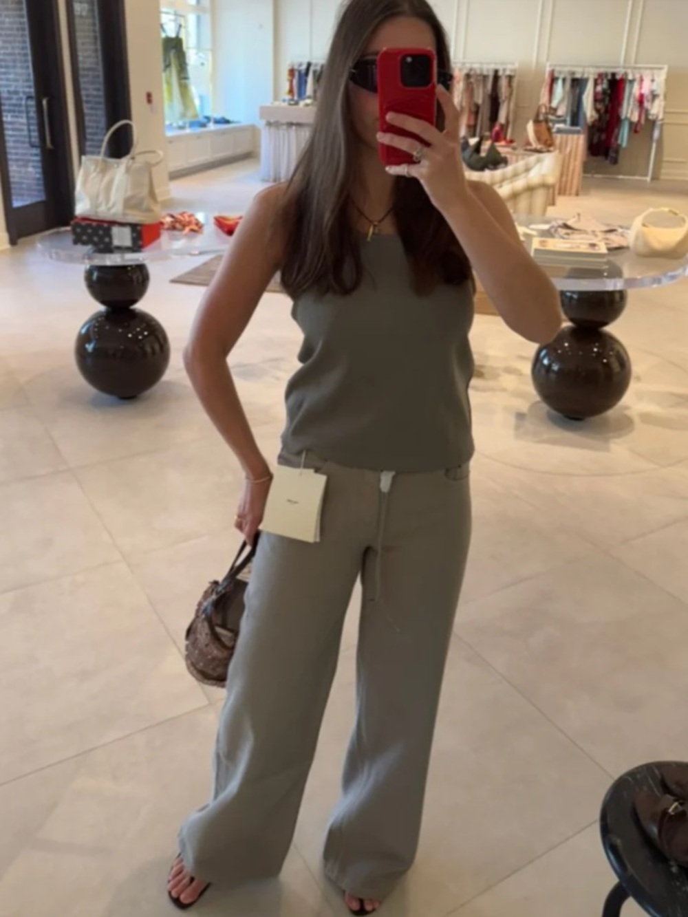 Still Here Wide-Leg Jeans in Dust - Women's Relaxed High Waist
